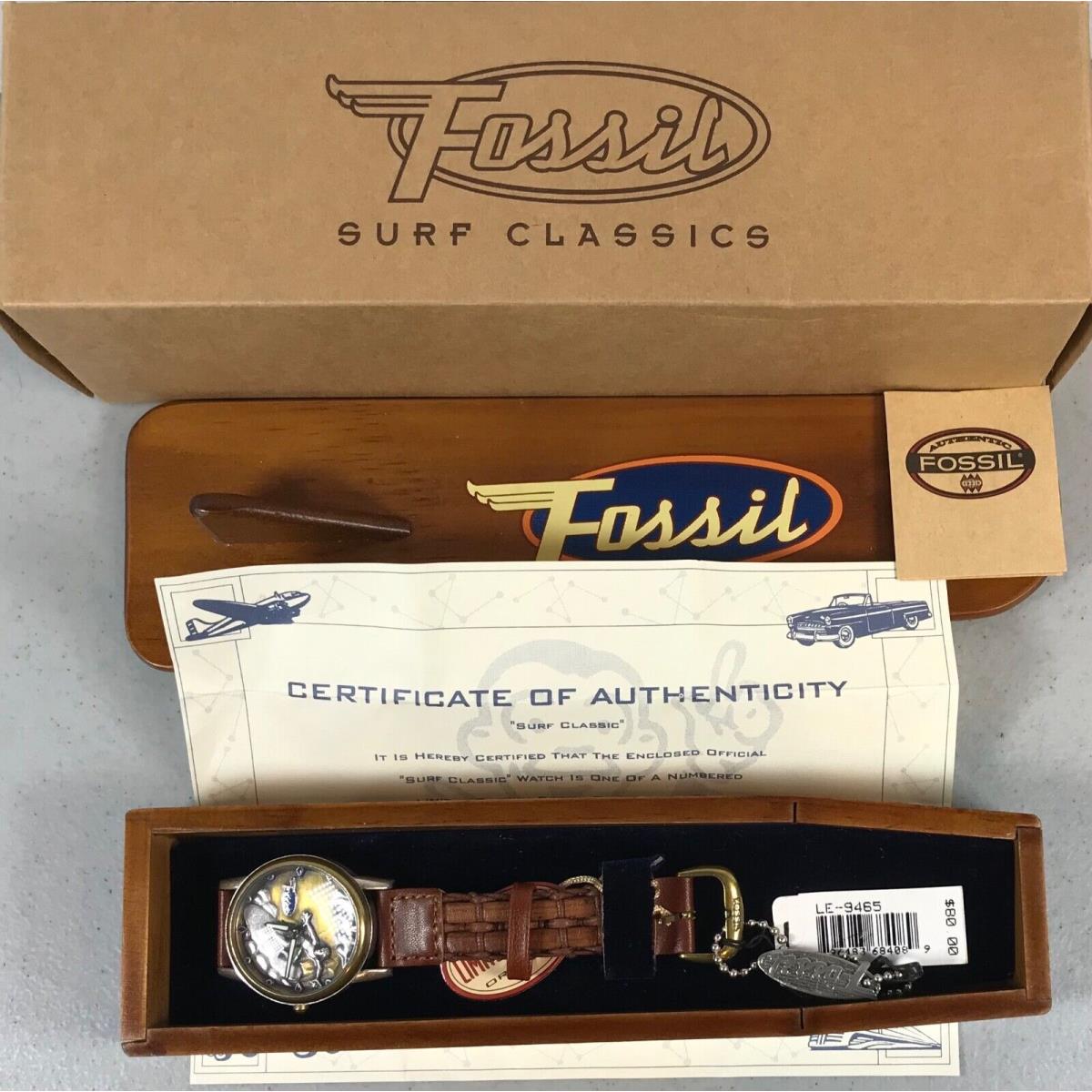 Fossil Surfer Limited Edition Men s Watch LE-9465 Numbered 3352/20 000 W/box