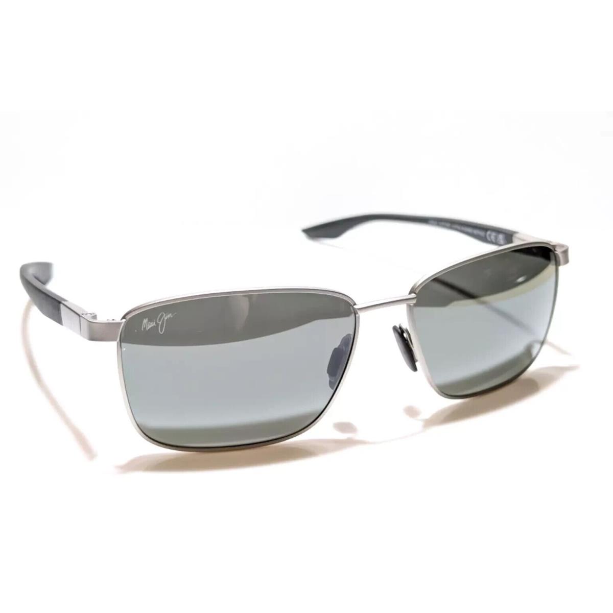 Maui Jim Kaala 856-17 Silver / Natural Gray Polarized Sunglasses