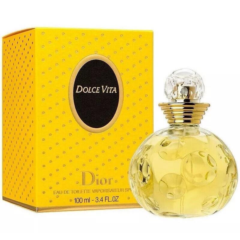 Dolce Vita Christian Dior Women 3.4 oz 100ml Eau De Toilette Spray