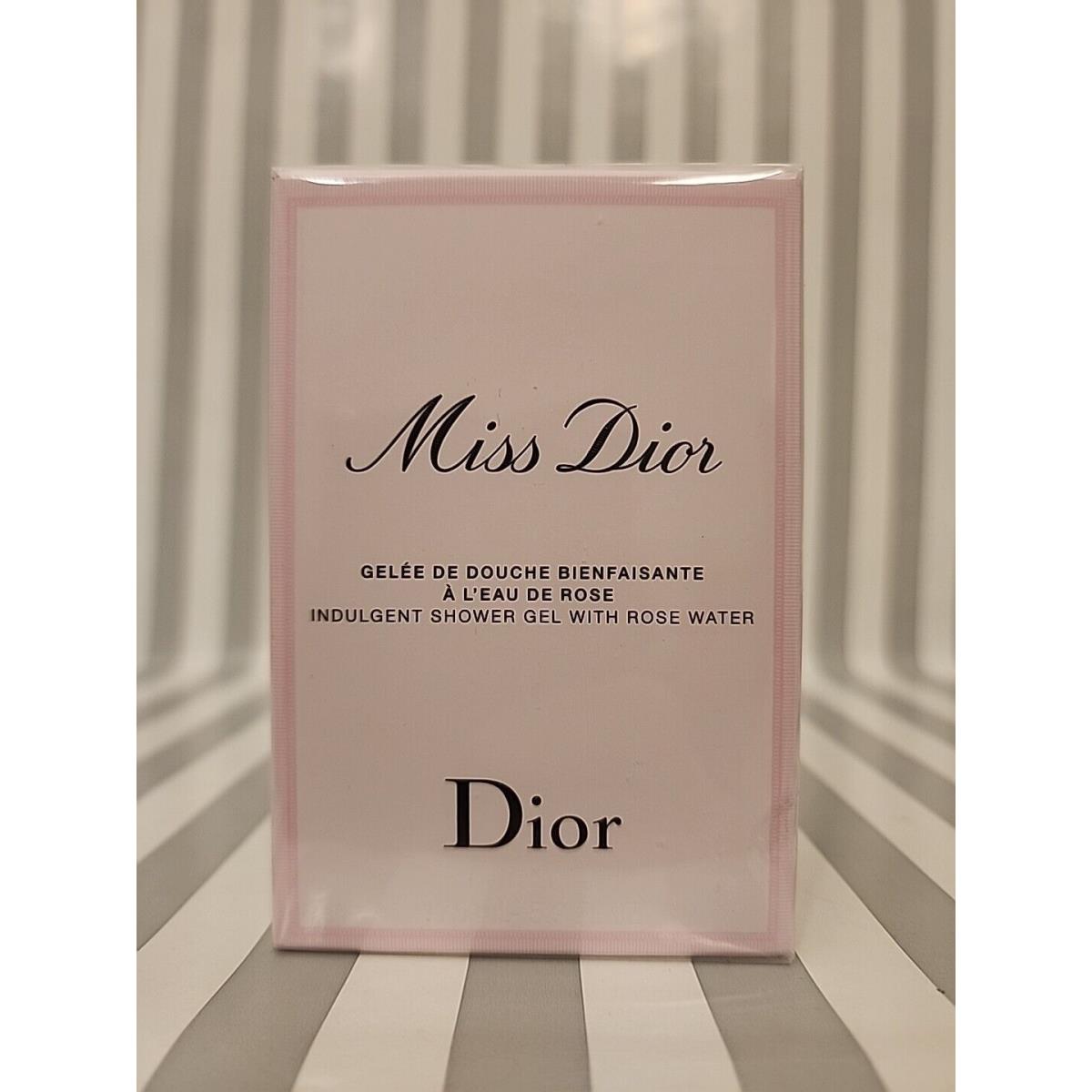 Miss Dior Indulgent Shower Gel w/ Rose Water 5.9 fl oz