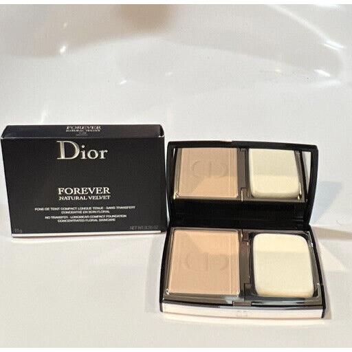 Dior Forever Natural Velvet Long Wear Compact Foundation 2.5N Neutral 0.35oz