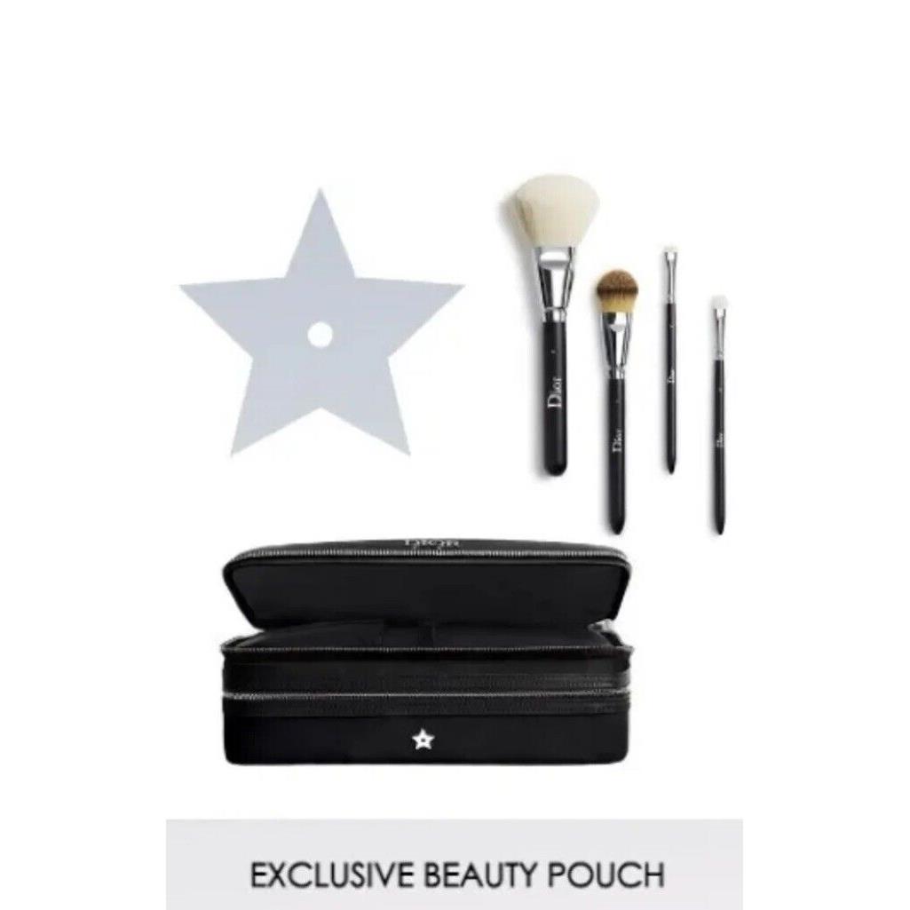 Dior Backstage Makeup Brush Set in Exclusive Travel Vanity Case Vip Gift