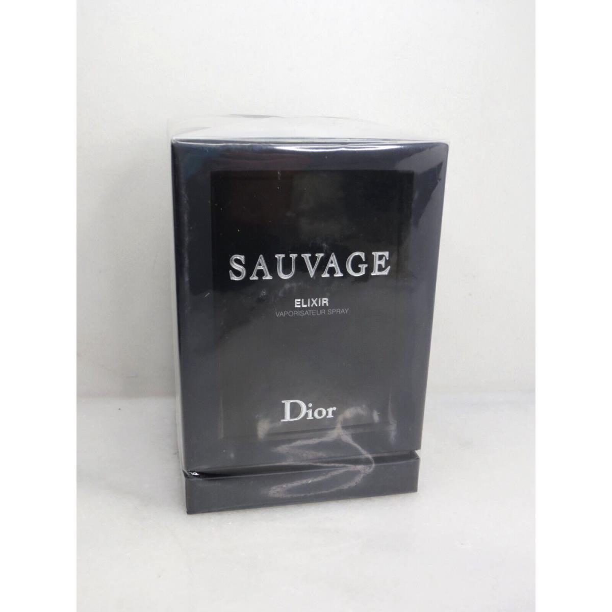 Christian Dior Sauvage Elixir Vaporisateur Spray 2 OZ Boxed