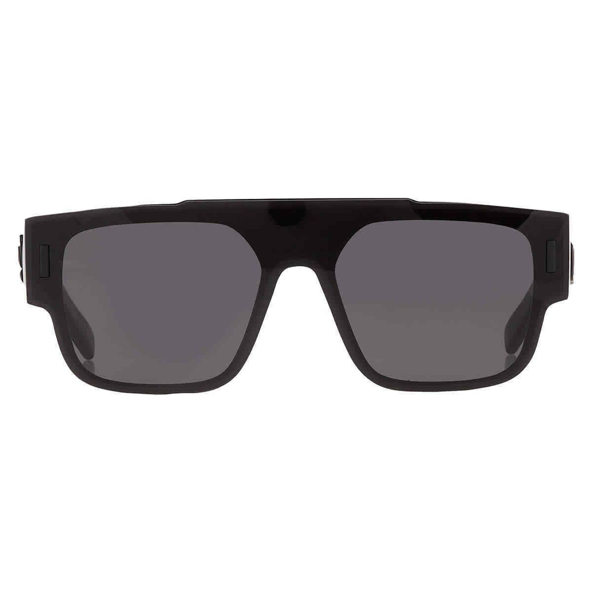 Dior Dark Grey Shield Men`s Sunglasses DM40034I 01A 00 DM40034I 01A 00