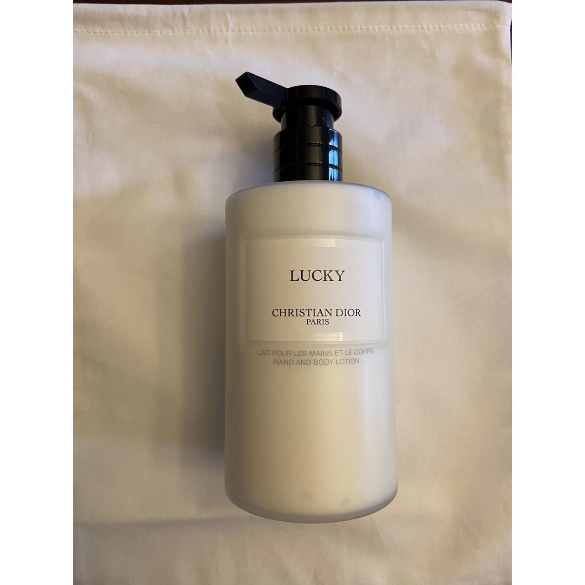 Dior Lucky Hydrating Body Lotion 11.8 oz / 350 ml W/ Free Draw String Pouch