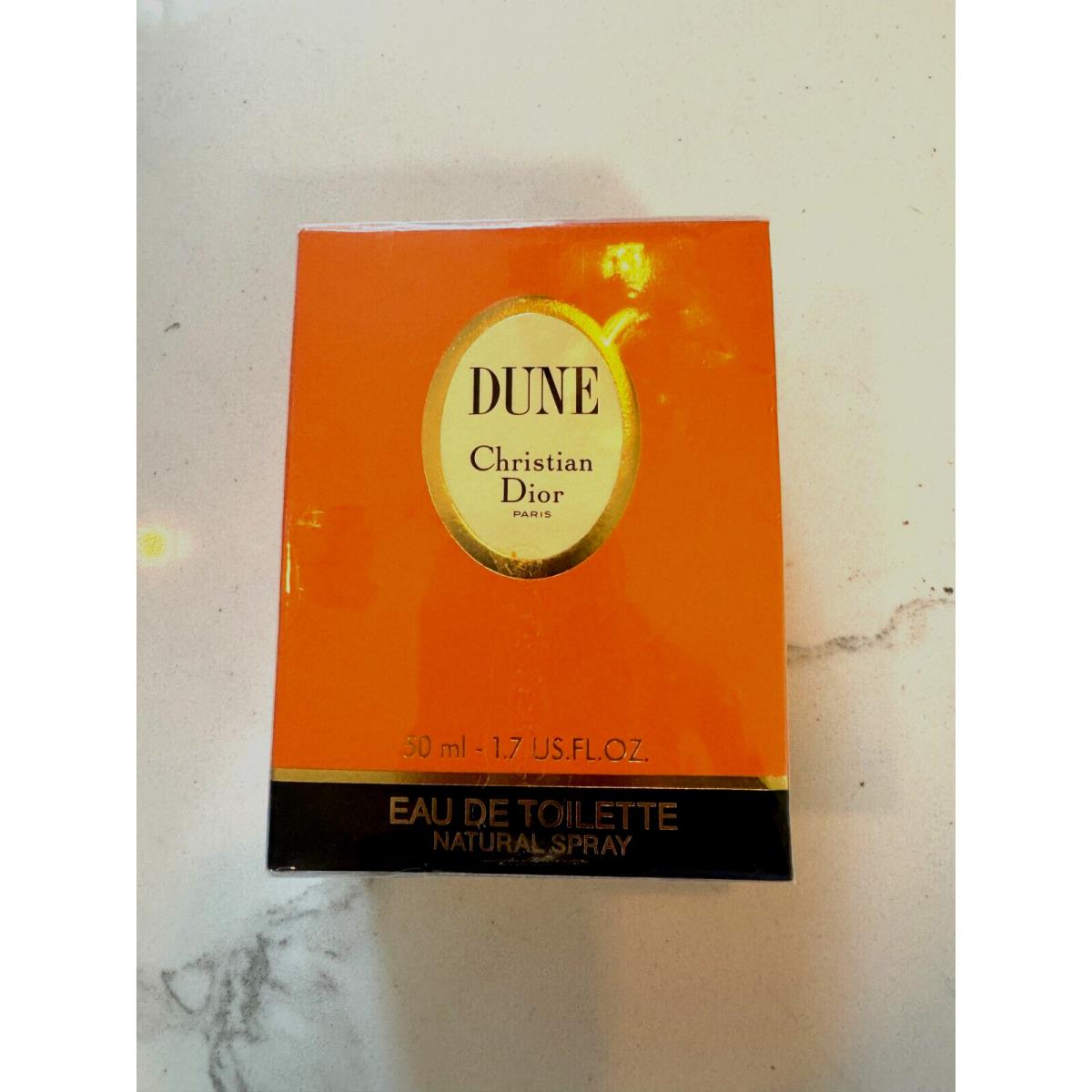 Christian Dior Dune Women`s Eau de Toilette 1.7 fl oz Vaporisateur France Rare