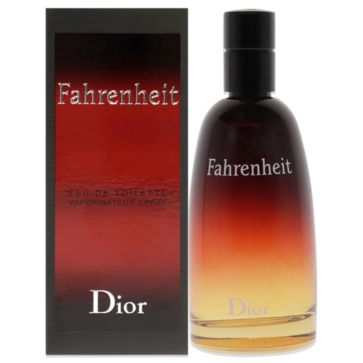 Fahrenheit by Christian Dior For Men - 3.4 oz Edt Spray