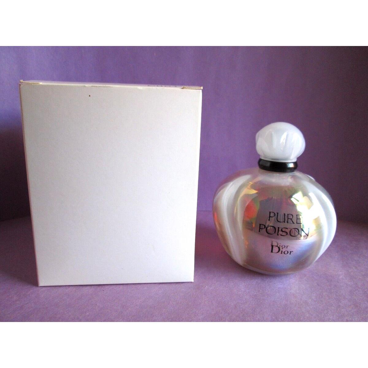 Dior Pure Poison Eau de Parfum Vintage 100ml 3.4 oz Tstr White Top OUO1