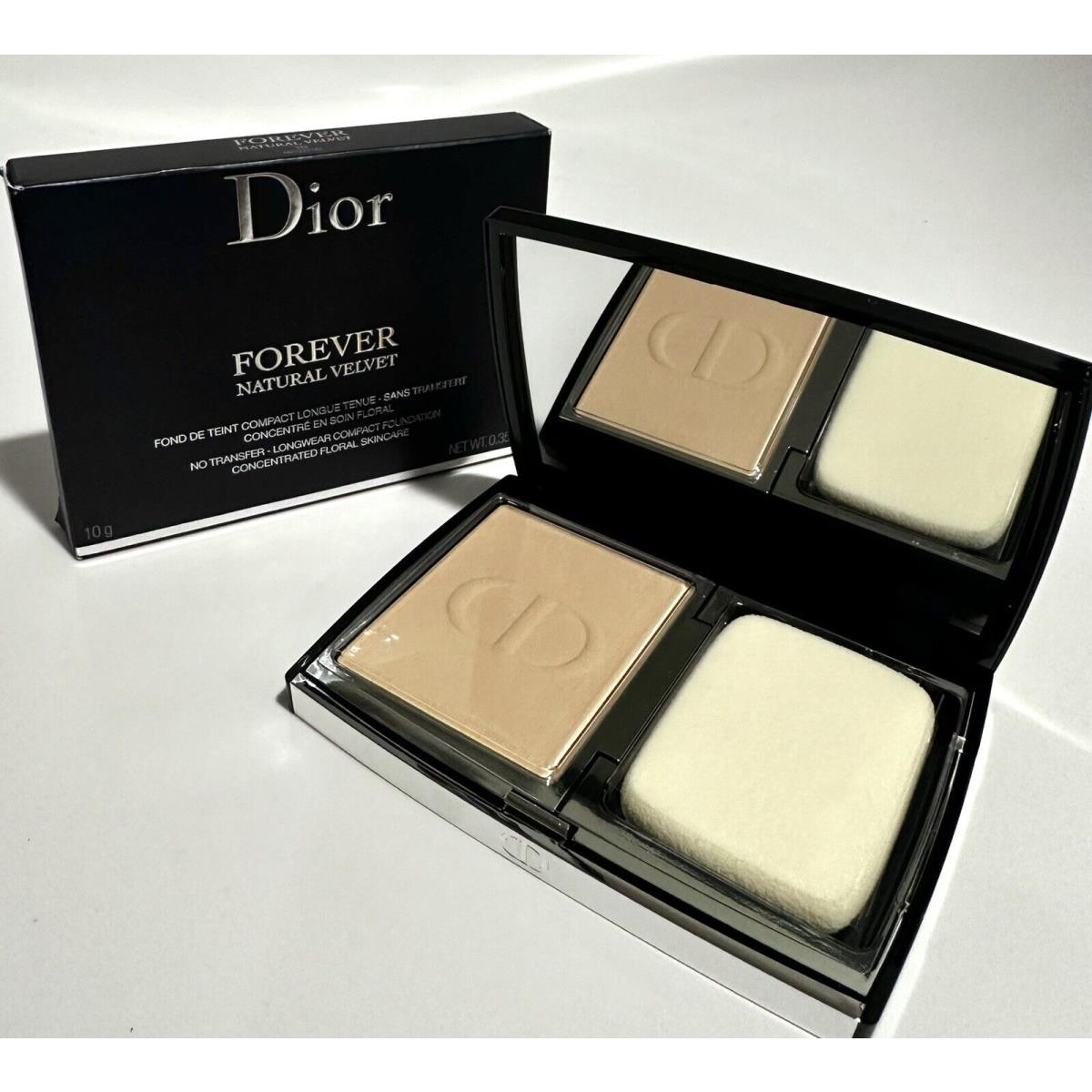 Dior Forever Natural Velvet Long Wear Compact Foundation 1N Neutral