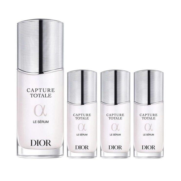 Dior Capture Totale LE S Rum Set Youth-revealing Serum Full Size and Travel Size