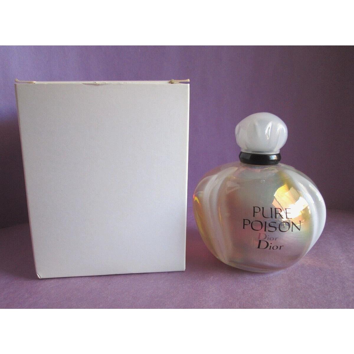 Dior Pure Poison Eau de Parfum Vintage 100ml 3.4 oz Tstr White Top 9TO1