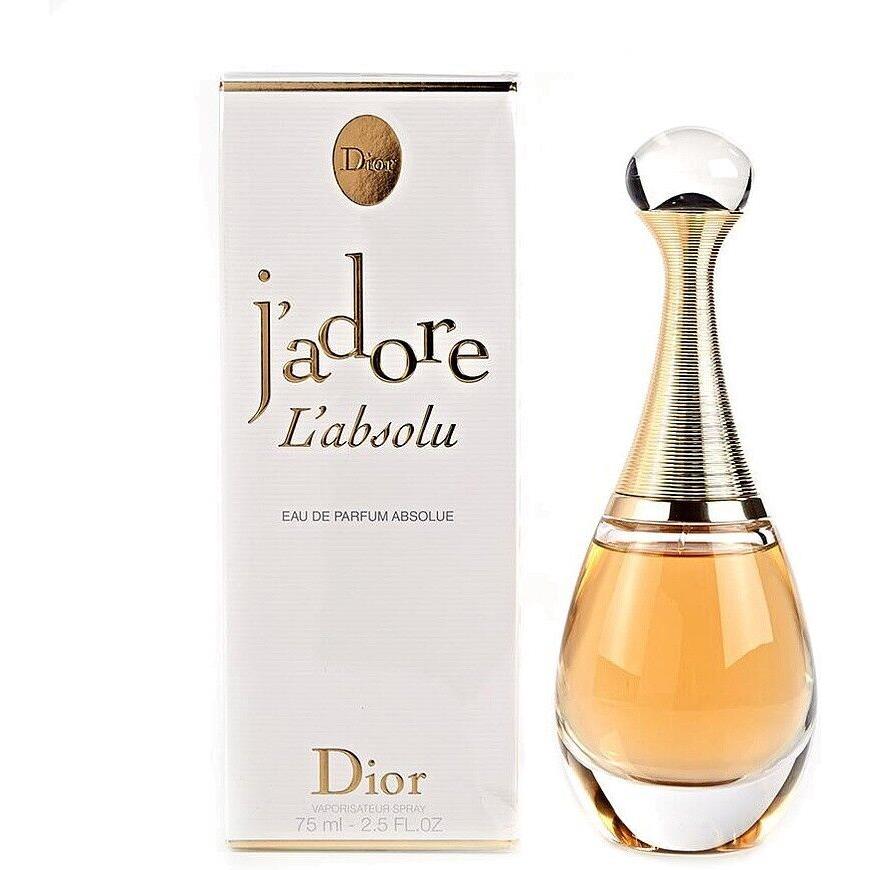 Jadore L`absolu by Dior For Women Edp 2.5 FL OZ / 75ML Natural Spray