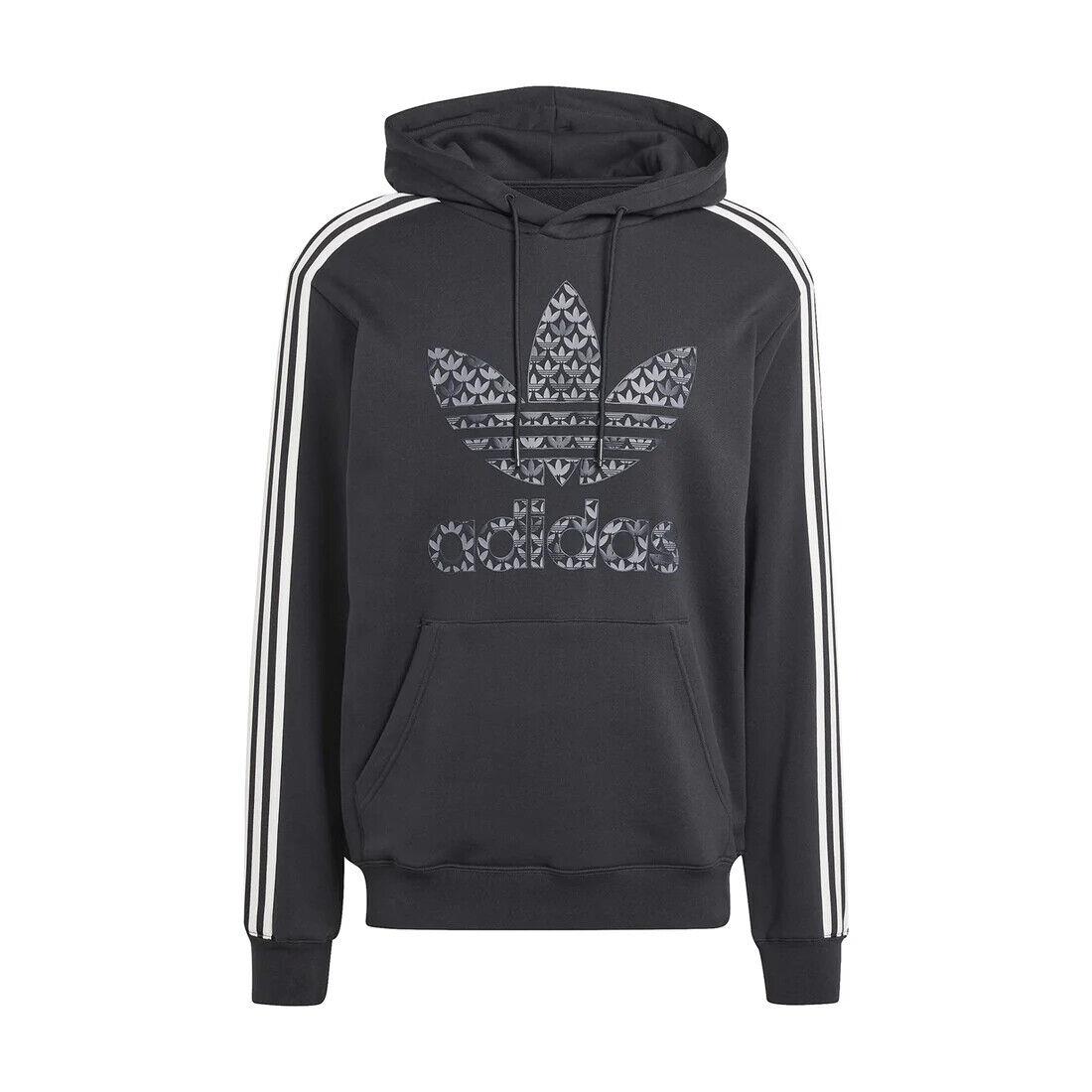 Adidas Mono Cotton Black Hoodie IS2933