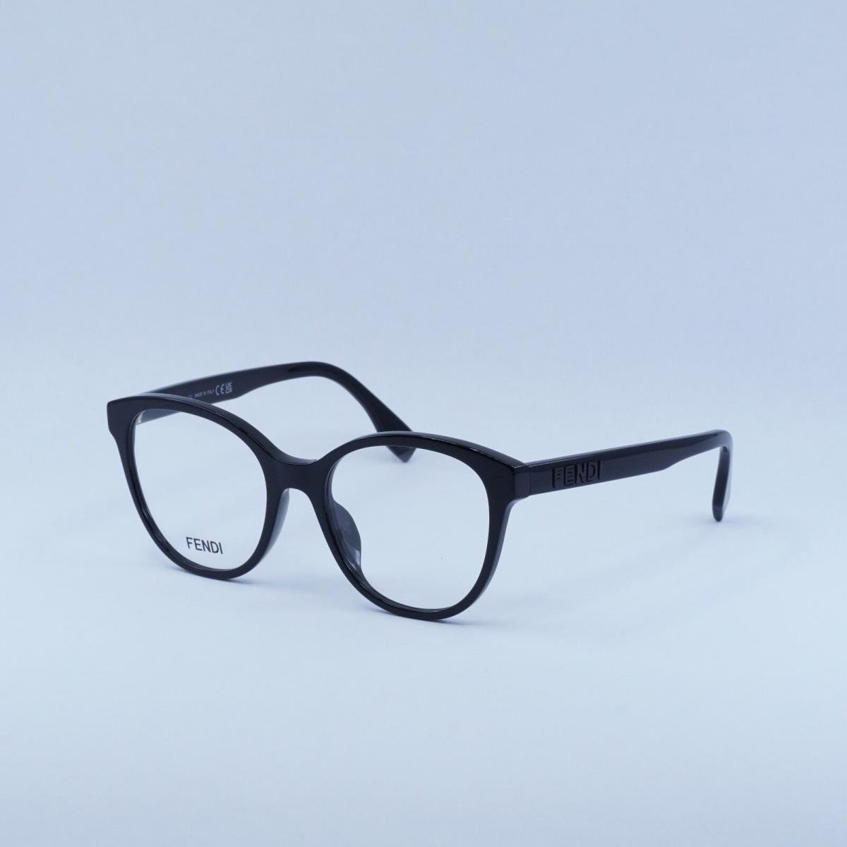 Fendi FE50024I 001 Shiny Black 52mm Eyeglasses