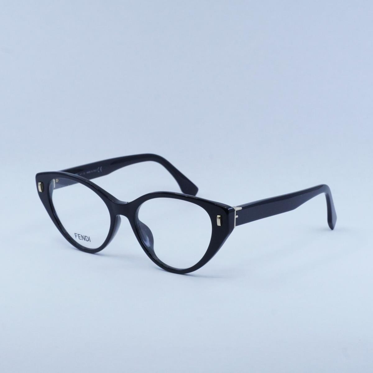 Fendi FE50020I 001 Shiny Black 53mm Eyeglasses