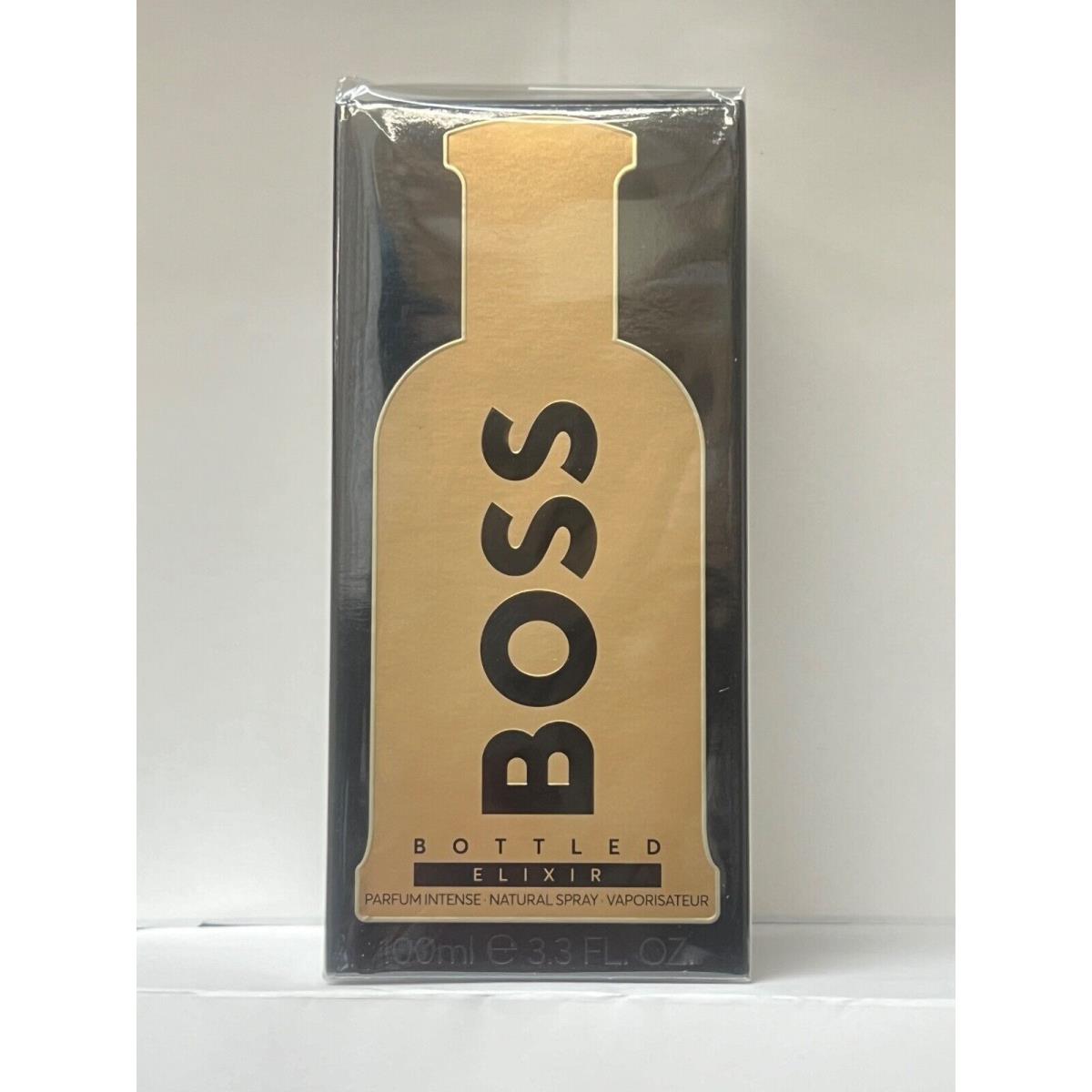 Hugo Boss Bottled Elixir 3.3/3.4 oz Parfum Intense 100 ml Spray For Men