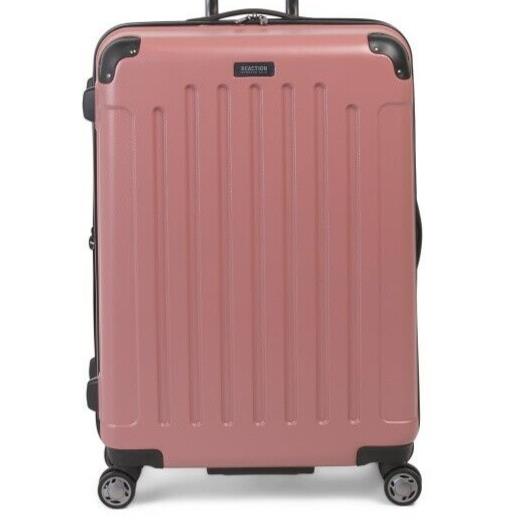 Kenneth Cole 28in Pink Striped Expandable Hardcase 8 Wheel Spinner