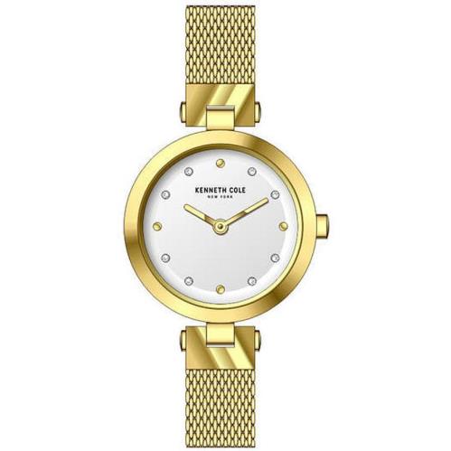 Women`s Kenneth Cole York Classic Gold Tone Steel Watch KC50511002