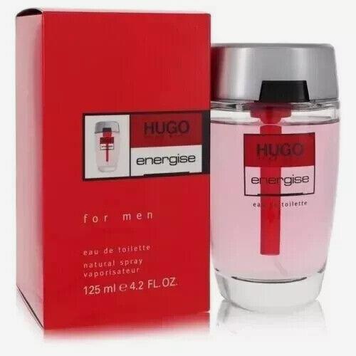 Hugo Boss Energise Man Edt 4.2oz Mens Cologne Spray 4.2oz Old Packaging