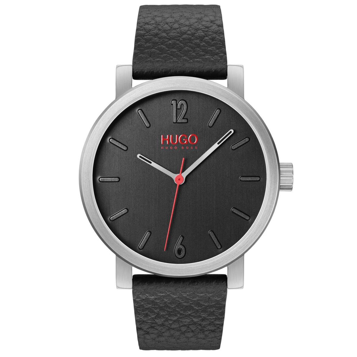 Hugo Boss Men`s Rase Black Dial Watch - 1530115