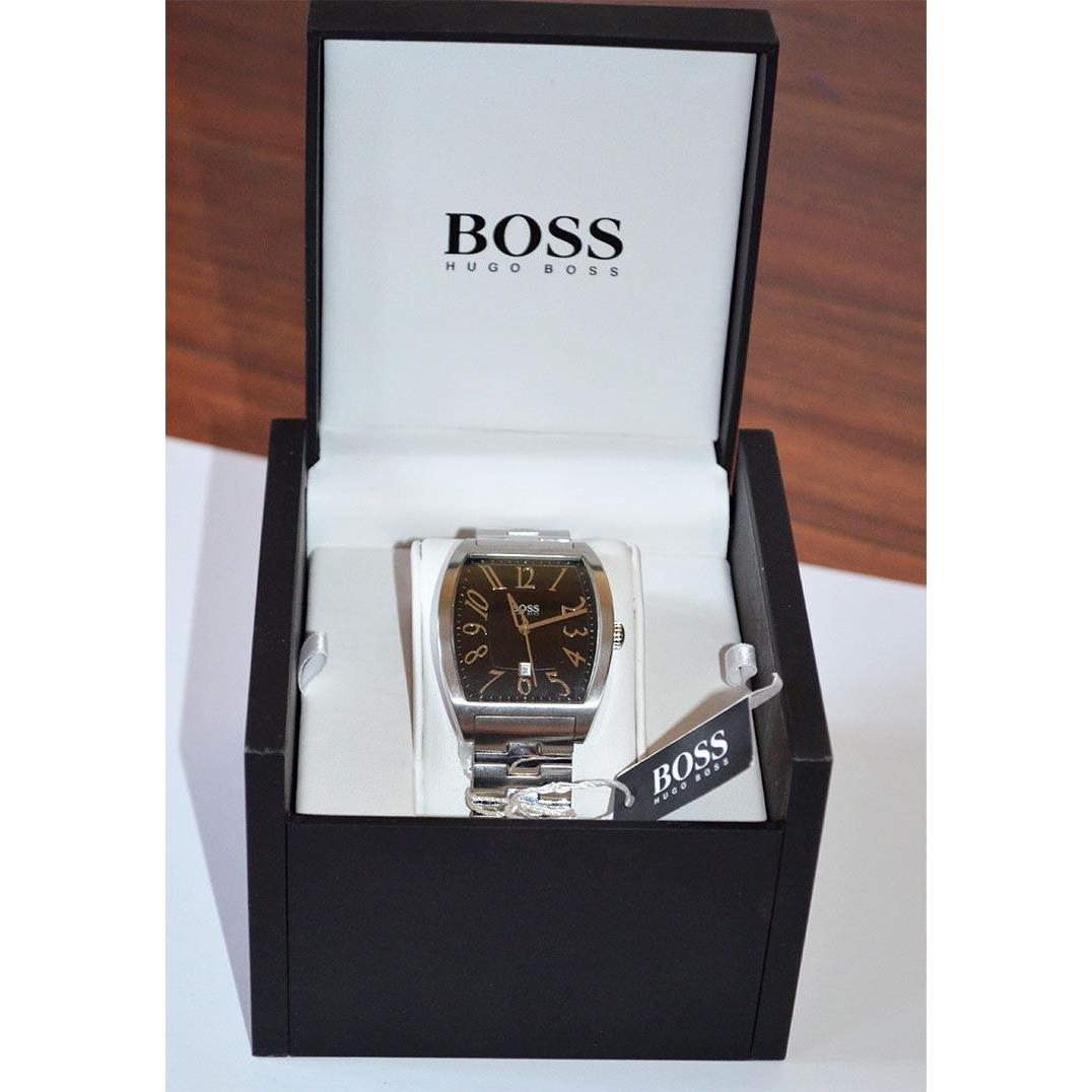 Hugo Boss Black Dial Stainless Steel Case Men`s WatchHB1512188