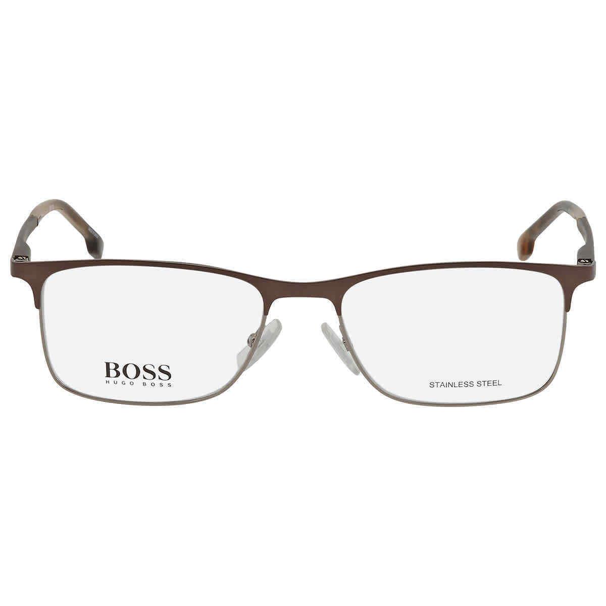 Hugo Boss Demo Rectangular Men`s Eyeglasses Boss 1186 01OT 56 Boss 1186 01OT 56