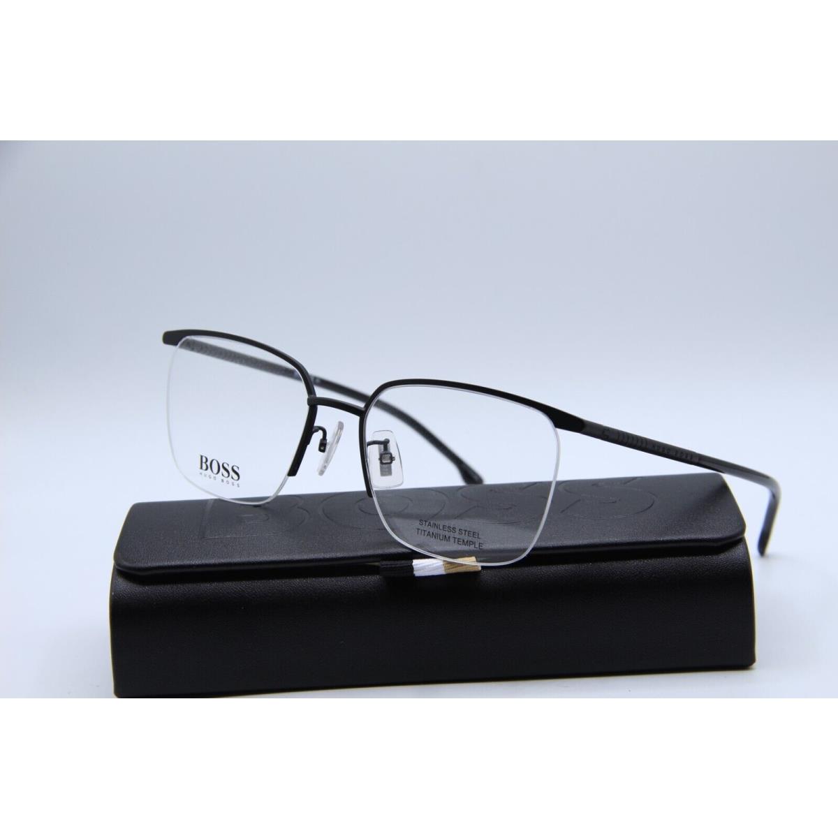 Hugo Boss 1225/F 003 Black Gunmetal Frames Eyeglasses 56-18