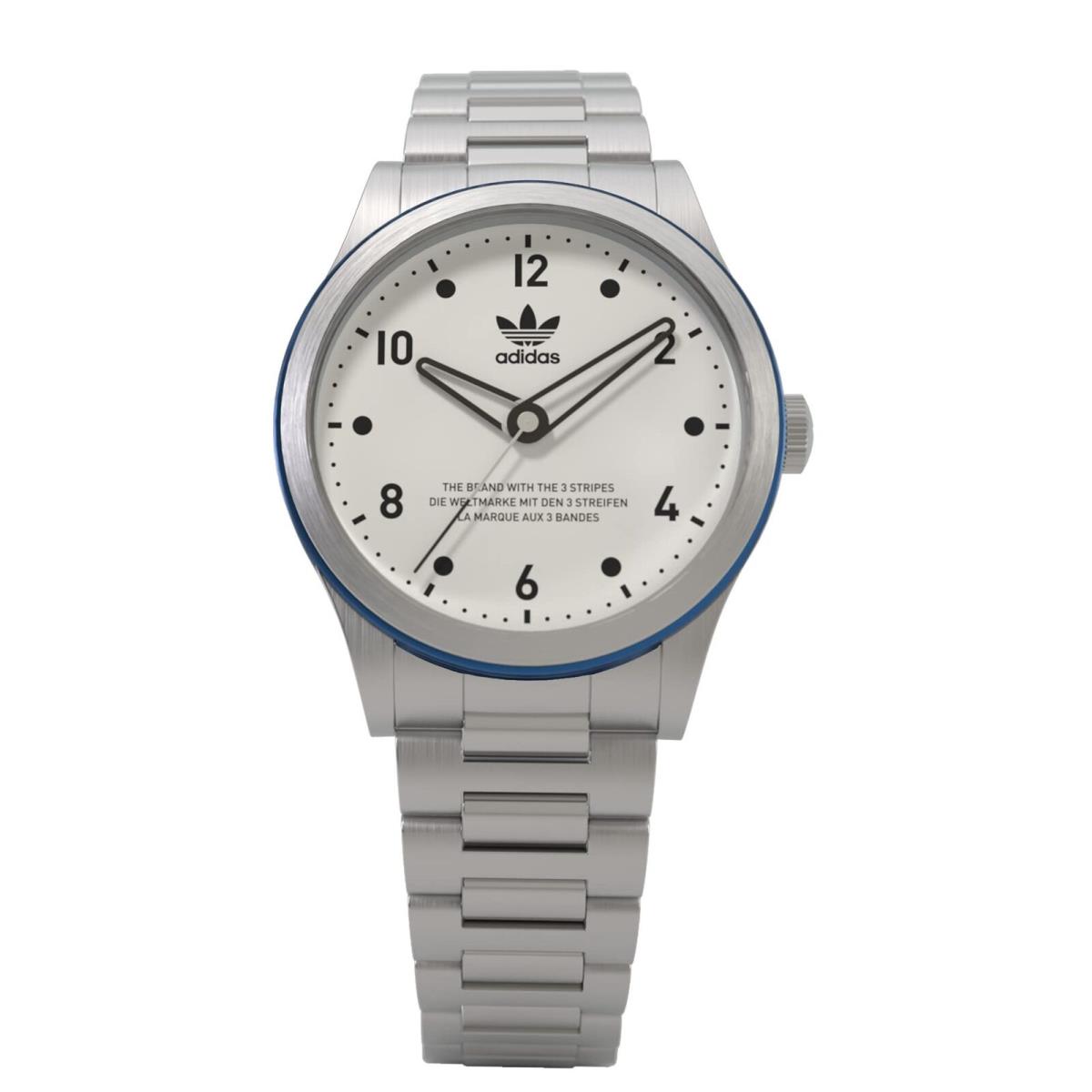 Adidas Stainless Steel Silver-tone Bracelet Watch Model: AOSY225182I