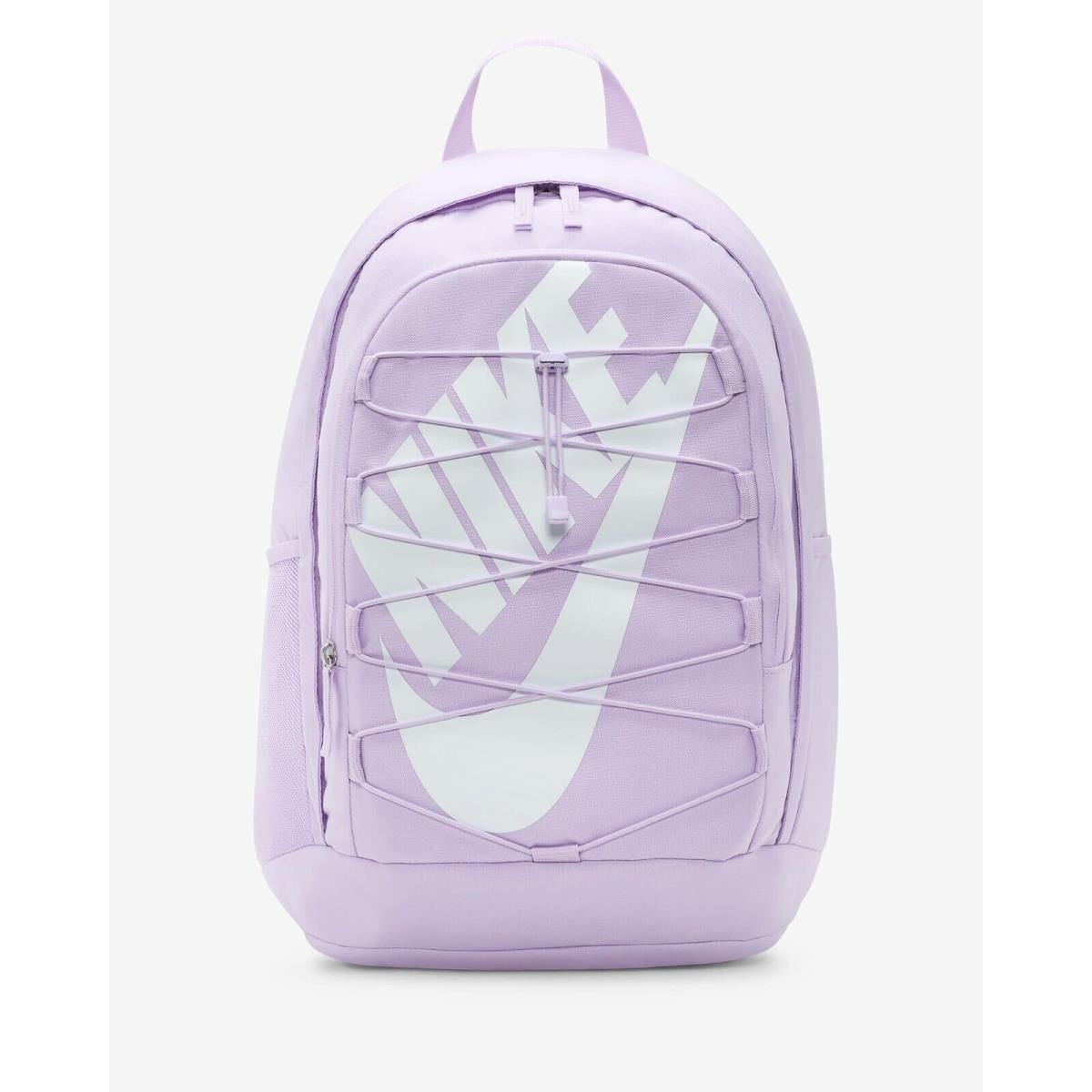 Nike Hayward Backpack `lilac Bloom/white` 26L School Book Bag Travel