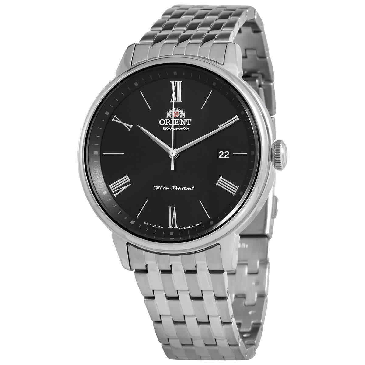 Orient Contemporary Automatic Black Dial Men`s Watch RA-AC0J02B10B