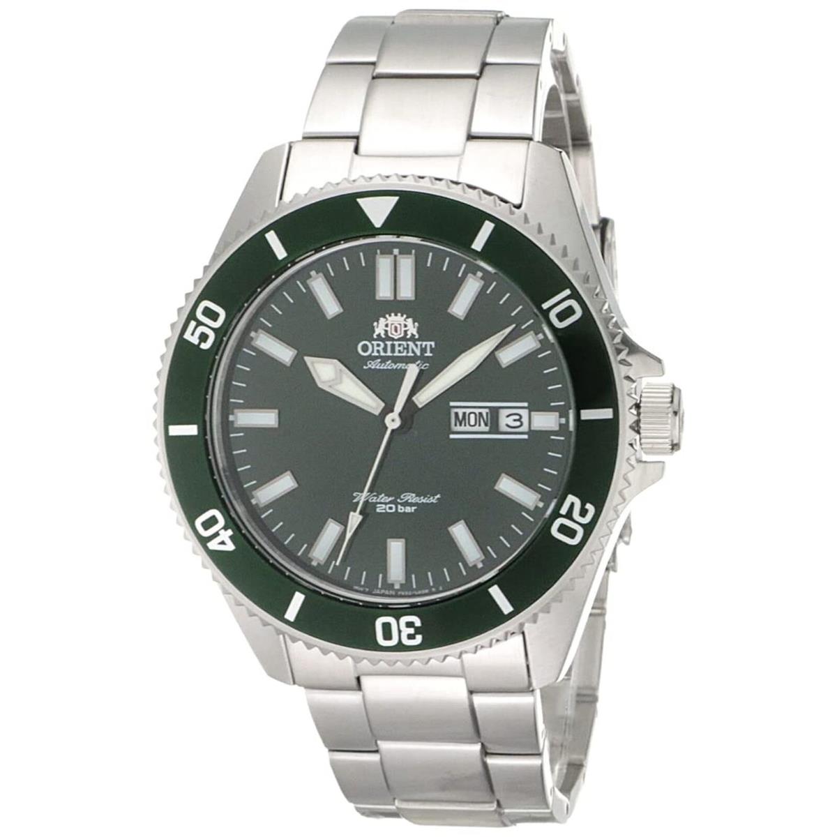 Orient Kanno Automatic Green Dial Men`s Watch RA-AA0914E19B - Green