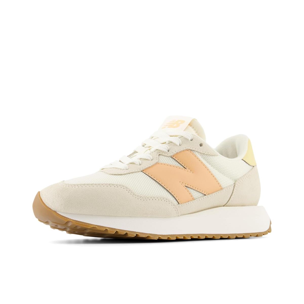 Woman`s Sneakers Athletic Shoes New Balance Classics 237v1 - Angora/Hazy Peach