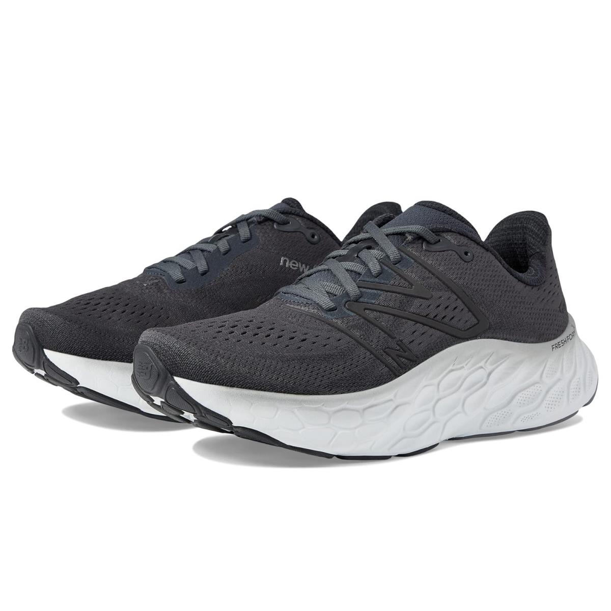 Man`s Sneakers Athletic Shoes New Balance Fresh Foam X More v4 Black/Phantom