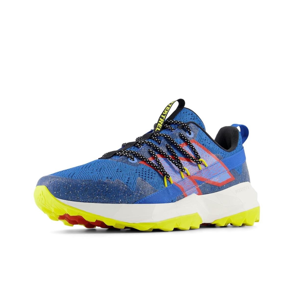 Man`s Sneakers Athletic Shoes New Balance Tektrel Blue Oasis/Neo Flame