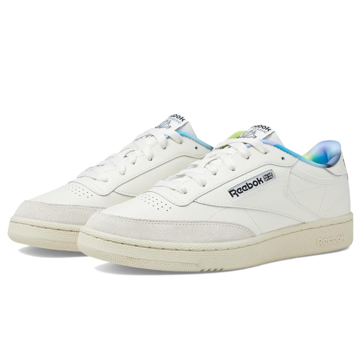 Unisex Sneakers Athletic Shoes Reebok Lifestyle Club C 85 - Chalk/Semi Classic Teal