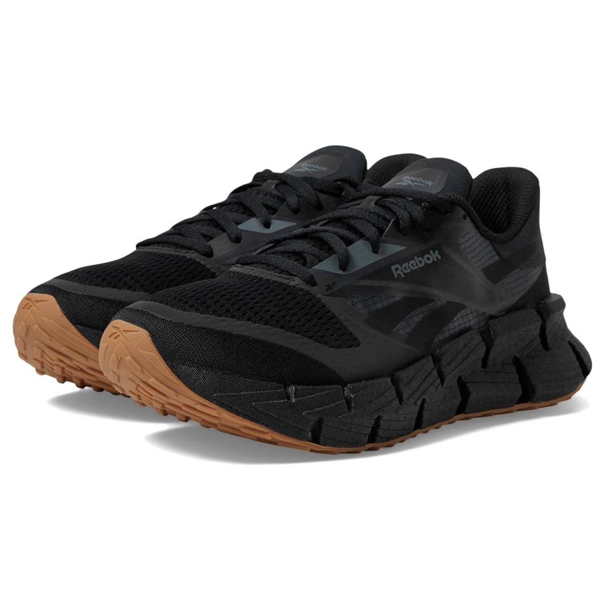 Man`s Sneakers Athletic Shoes Reebok Floatzig 1 - Black/Grey/Gum