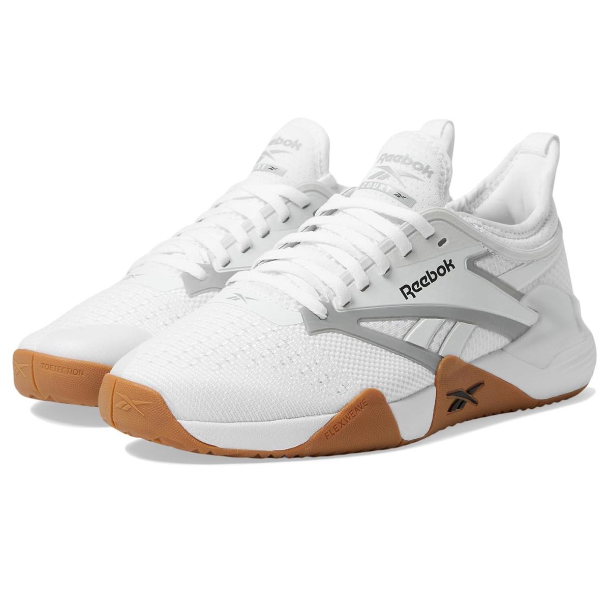 Woman`s Sneakers Athletic Shoes Reebok Nano Court - White/Black/Grey