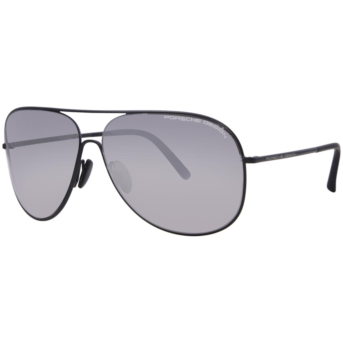 Porsche Design Men`s P`8605 P8605 Fashion Sunglasses 64mm Black