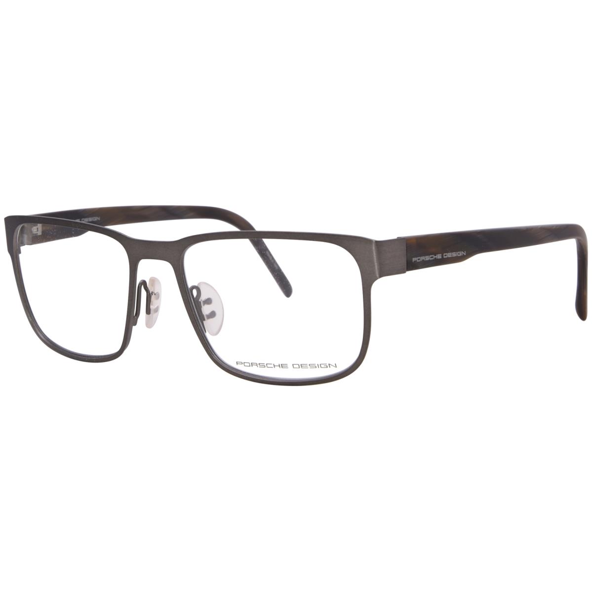 Porsche Design Men`s Eyeglasses P8291 P/8291 Full Rim Optical Frame 55mm Green