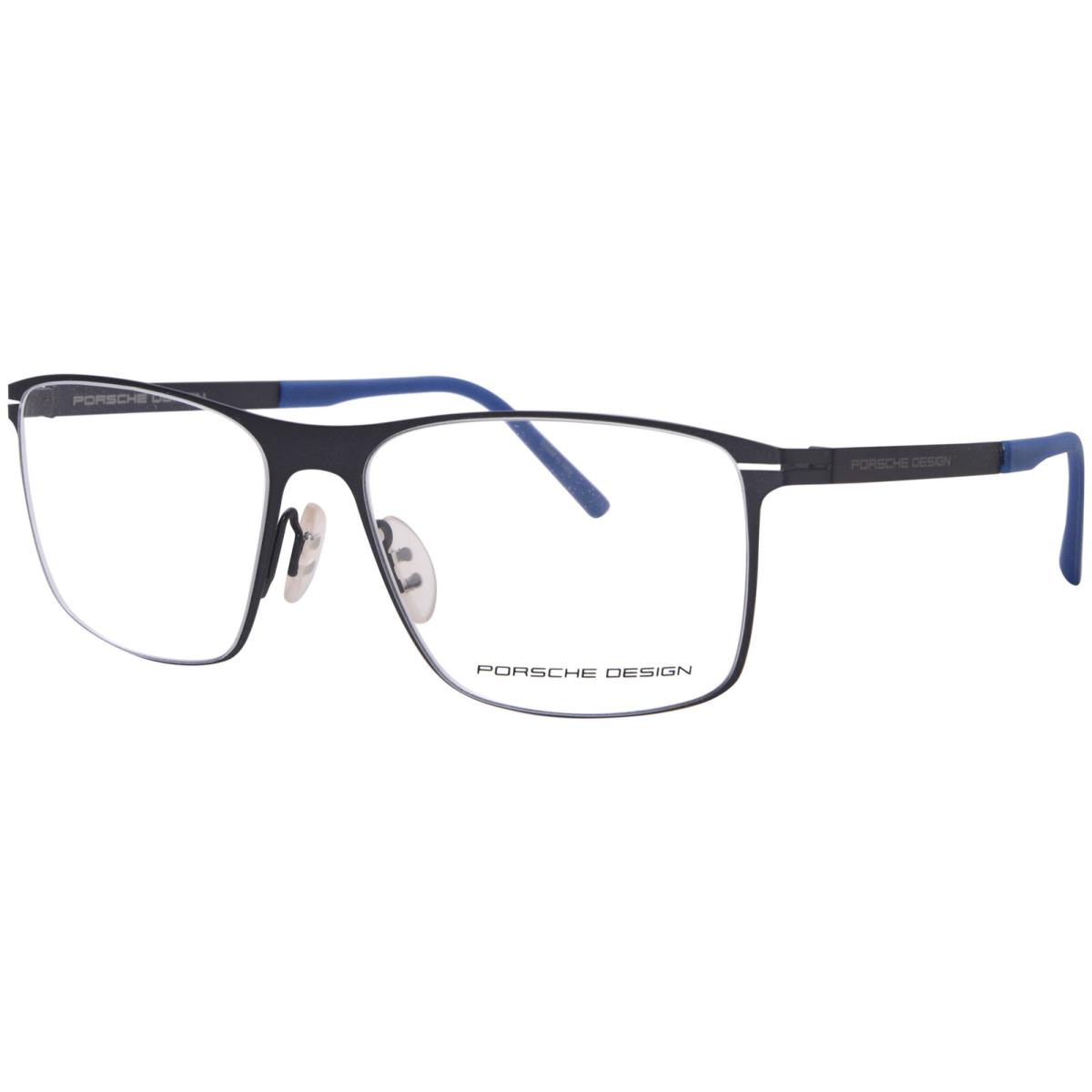 Porsche Design Mens Eyeglasses P`8256 P8256 D Blue Full Rim Optical Frame 55MM