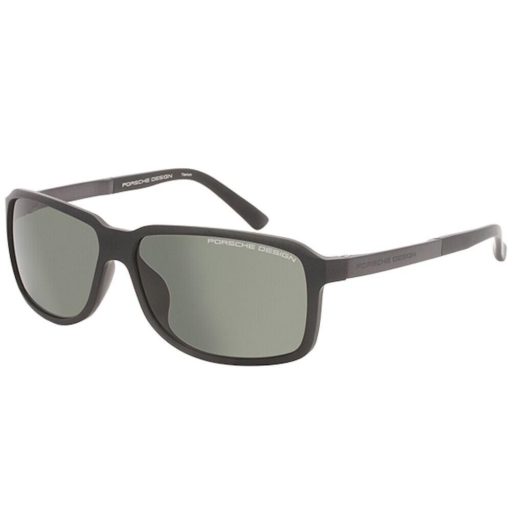 Porsche Design Men`s P`8555 P8555 A Black/polarized Gray Sport Sunglasses 61mm