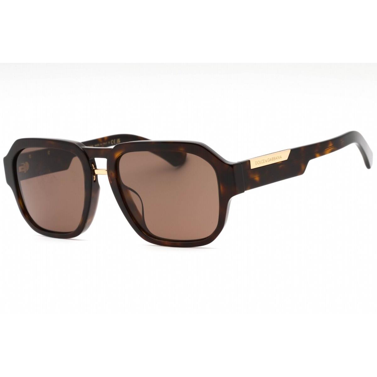 Dolce Gabbana 0DG4464F-502/73 Dark Havana Sunglasses