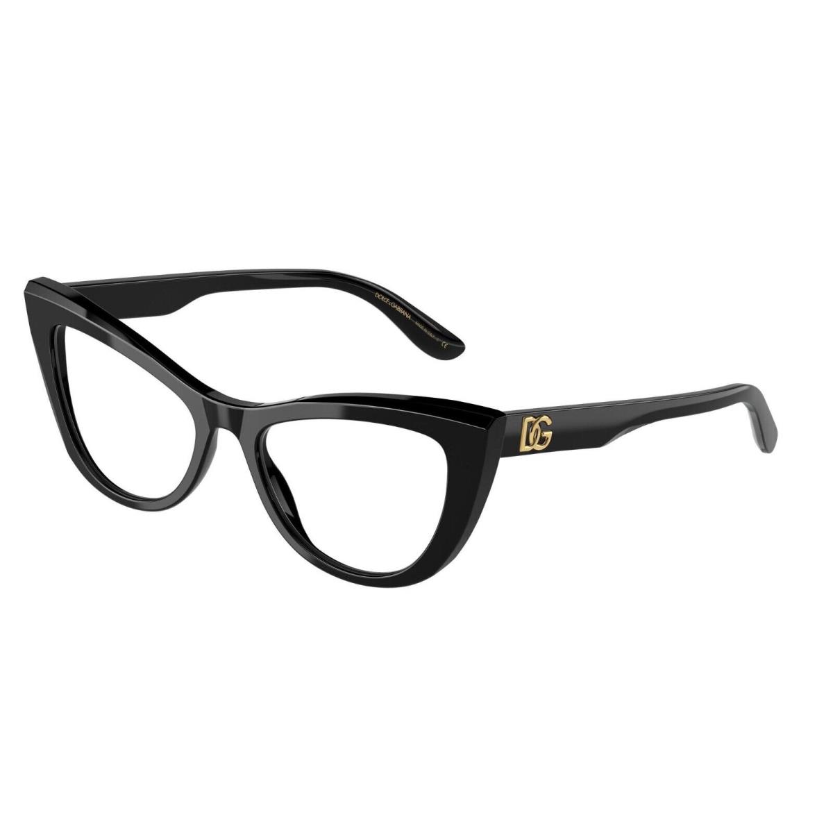 Dolce Gabbana DG 3354 Black 501 Eyeglasses