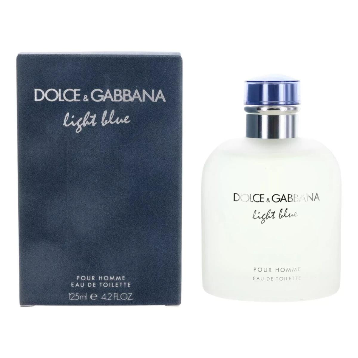 Dolce Gabbana Light Blue For Men 4.2oz Eau de Toilette Spray