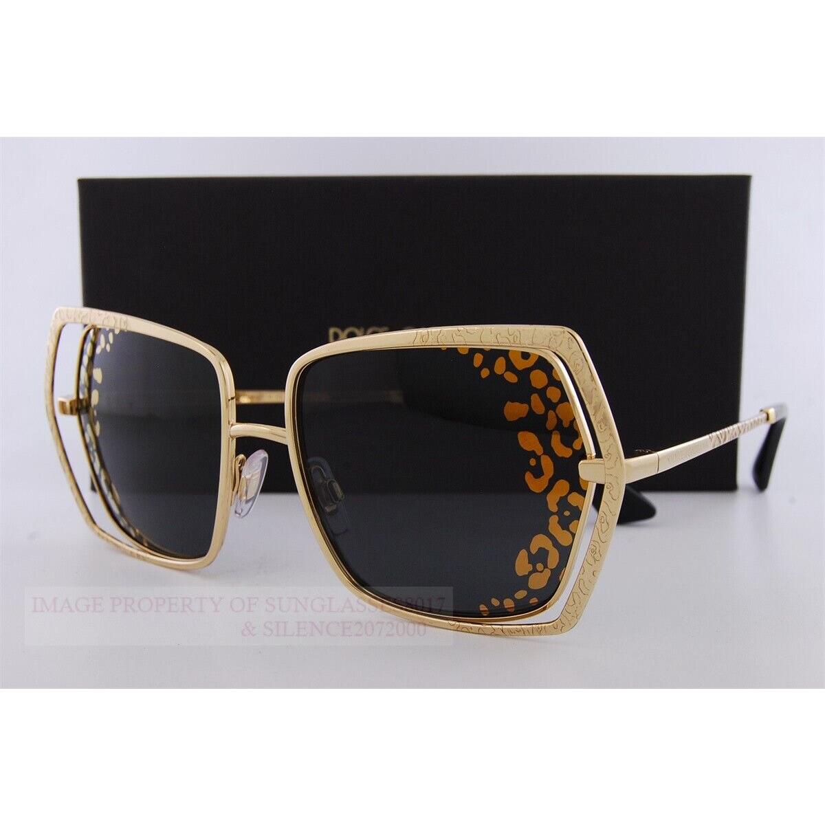 Dolce Gabbana Sunglasses DG 2306 02/GT Gold/grey For Women