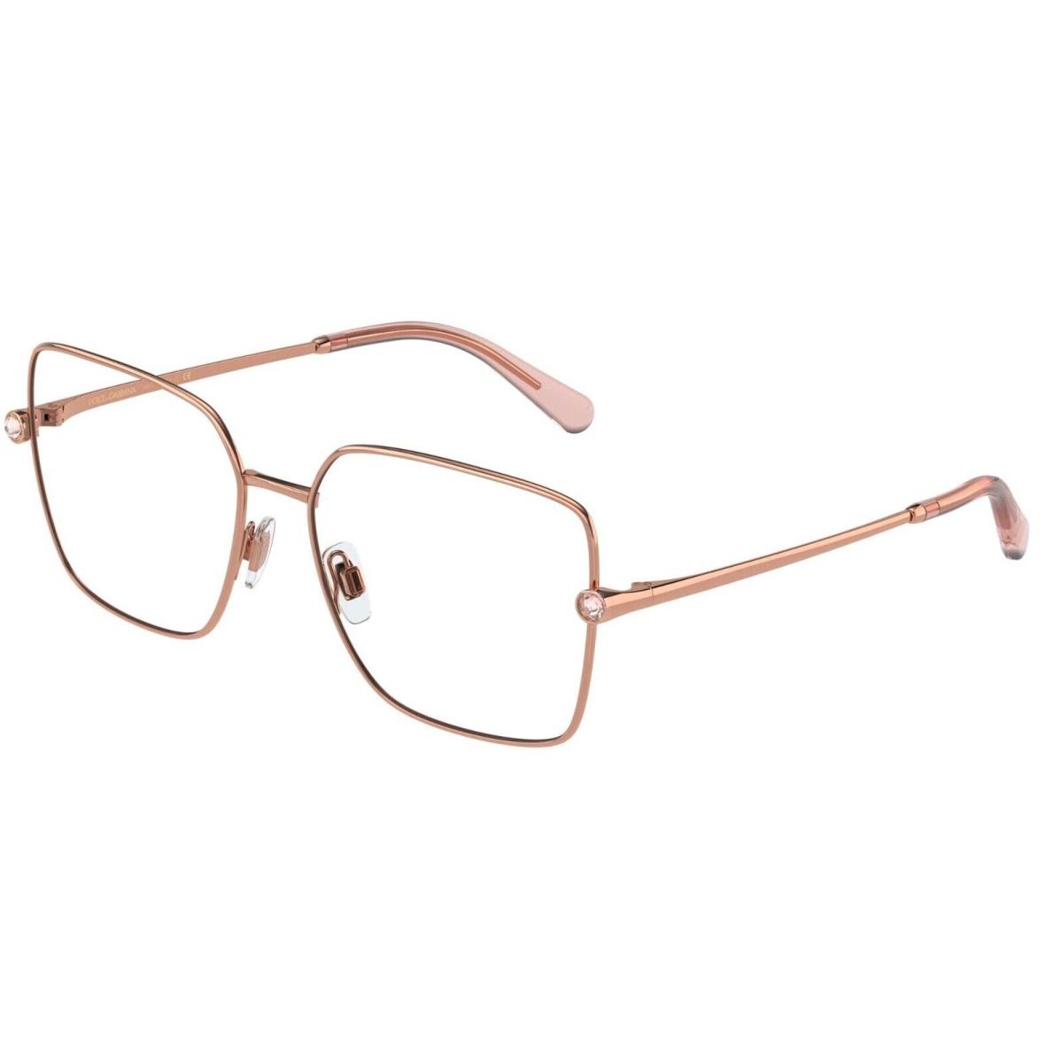 Dolce Gabbana DG 1341B Rose Gold 1298 Eyeglasses