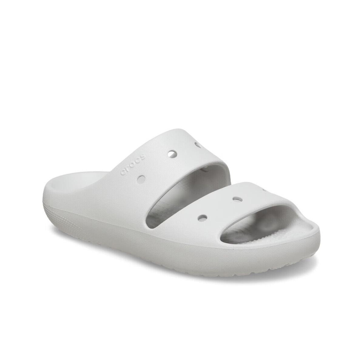 Womens Crocs Classic V2 Atmosphere Grey Eva Slide Sandal