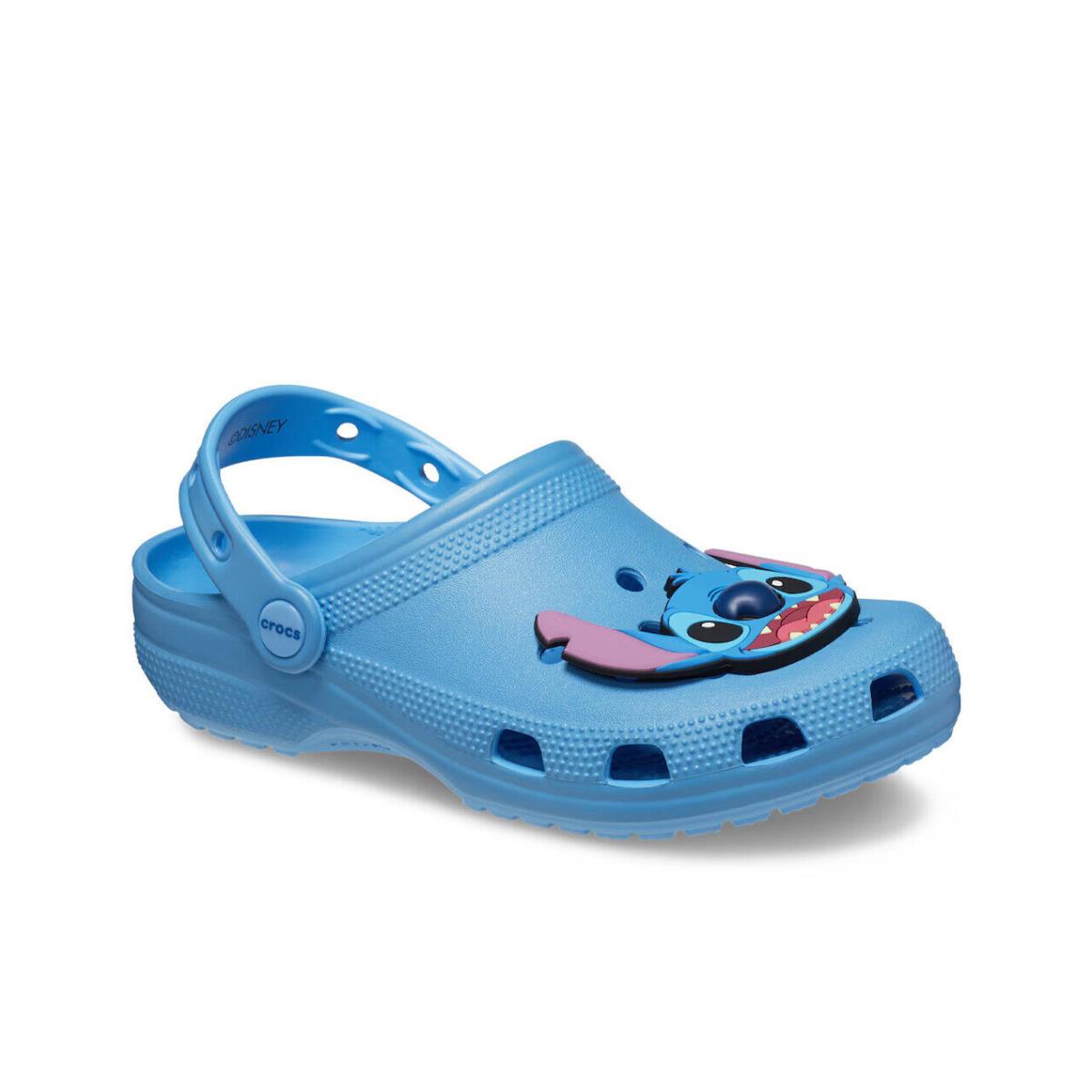 Womens Crocs Stitch Classic Oxygen Blue Eva Clog