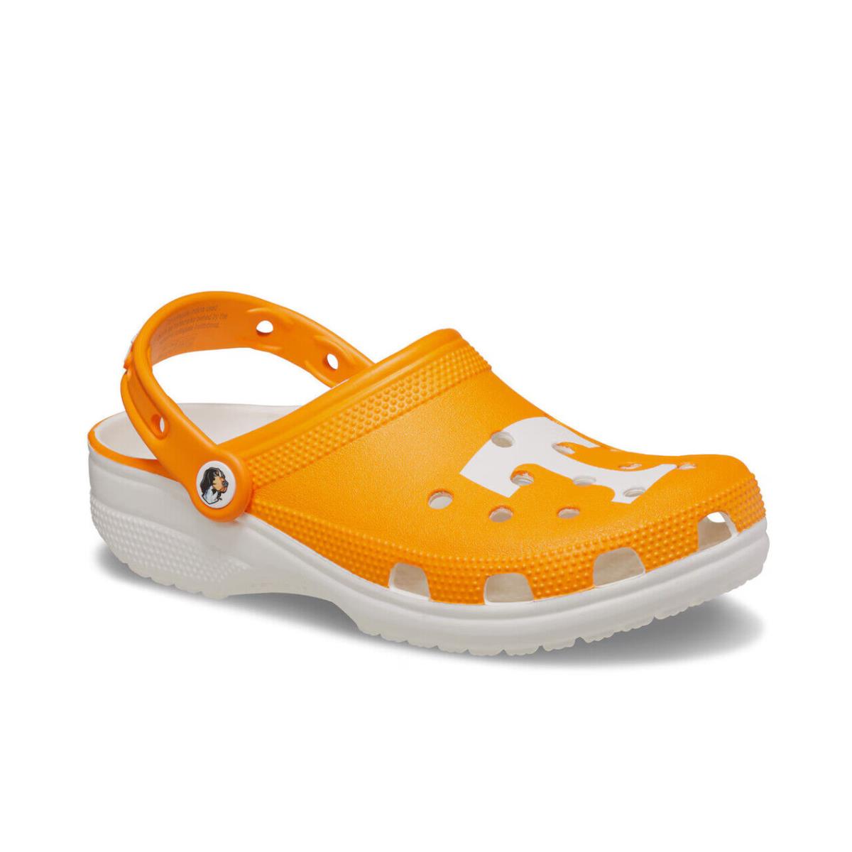 Mens Crocs College University OF Tennessee Classic Orange Eva Clog