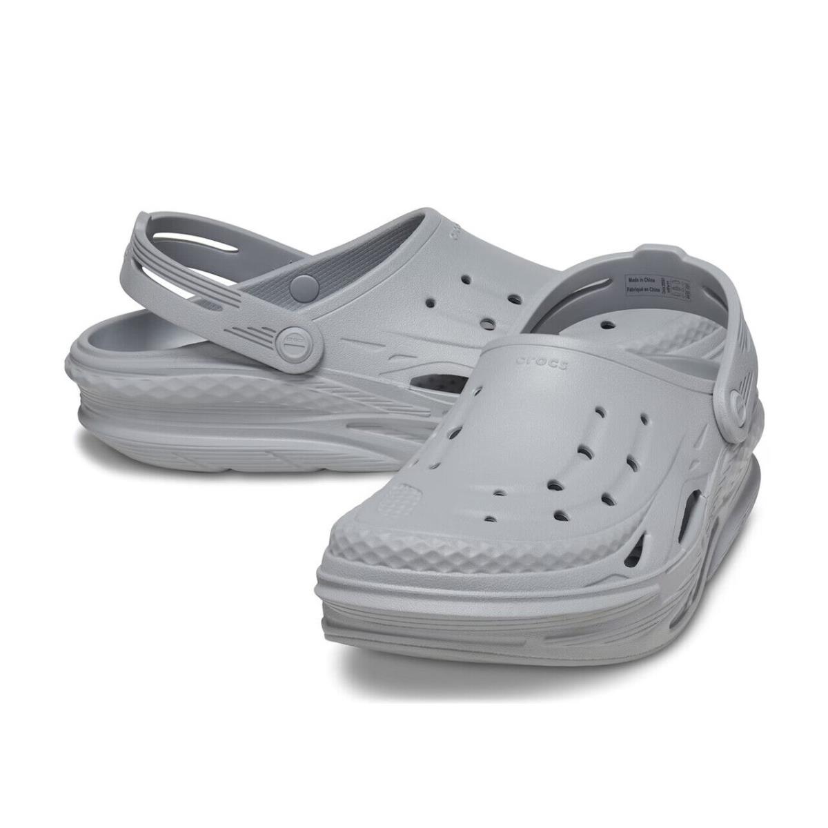 Mens Crocs Off Grid Grey Eva Clog